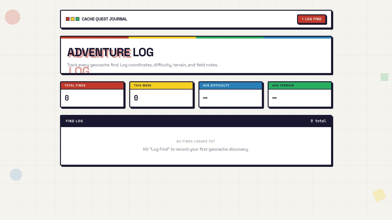 cache-quest-journal